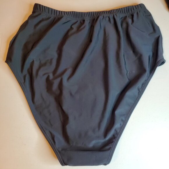 NEW WATER PRINCESS SZ XL 2 Piece Black Swimsuit Boho Cruisewear Vacation - Picture 8 of 11